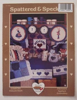 Unknown Binding Spattered & Speckled Stitching Craft Book