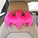 Mjwlgs Cuscino Collo Auto Auto Creativo Unico Bat a Forma di Peluche del Cuscino del Collo Decorazione Auto Batman farcito Cuscino da Viaggio Cuscino (Color : Headrest 2)
