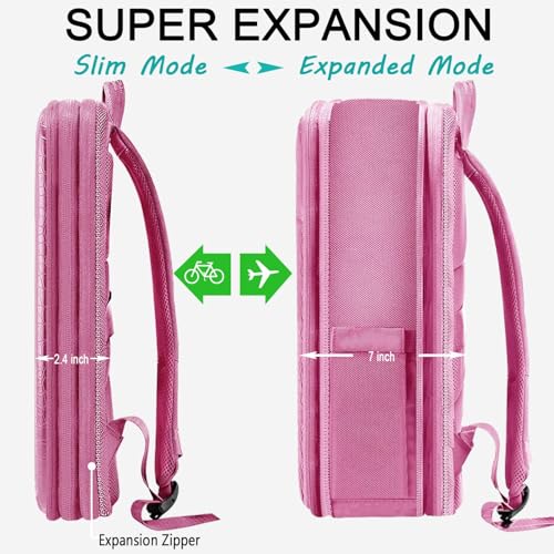 Image of ZINZ Slim & Expandable Laptop Backpack 15 15.6 16 Inch Sleeve with USB Port