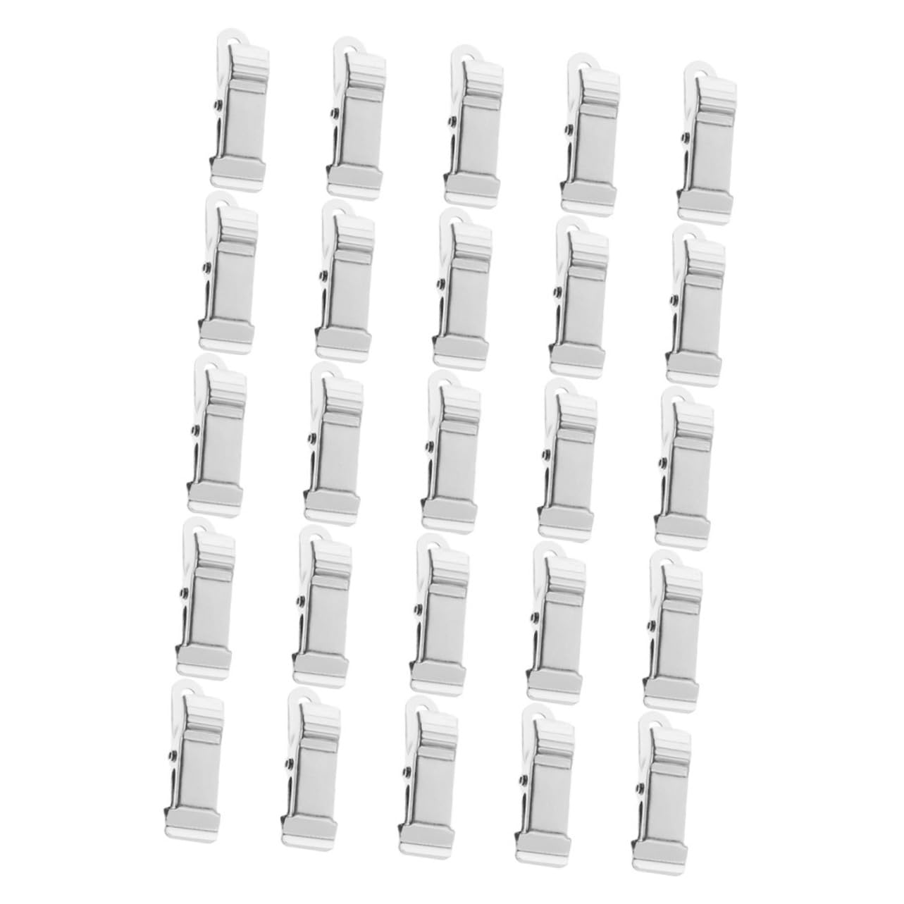 Clips de metal para carpetas y manualidades en pack de 25 pinzas pequeñas 8