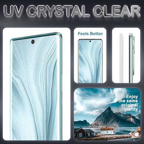Image of FIRST MART Military-Grade Gorilla UV Tempered Glass For Vivo V40 / Vivo V40 Pro /Vivo V40e 5G - 9H Hardness, Edge-to-Edge, Bubble-Free