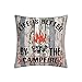 Cuscino Copricuscini Divertente Happy Camping Life Is Better By The Campfire Copri Cuscini semplicità Caso Federa Astratta Copricuscini per Divano, Regalo, Casa, 45X45Cm