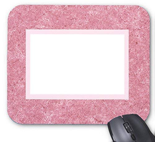Preisvergleich Produktbild Rosa einfaches bilderrahmen-muster-mauspad