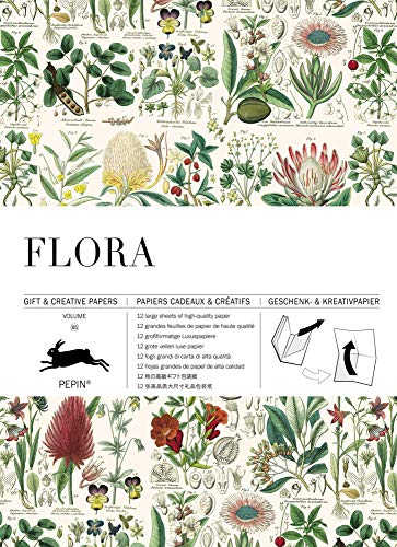 Flora: Gift & Creative Paper Book Vol.85 (Multilingual Edition)