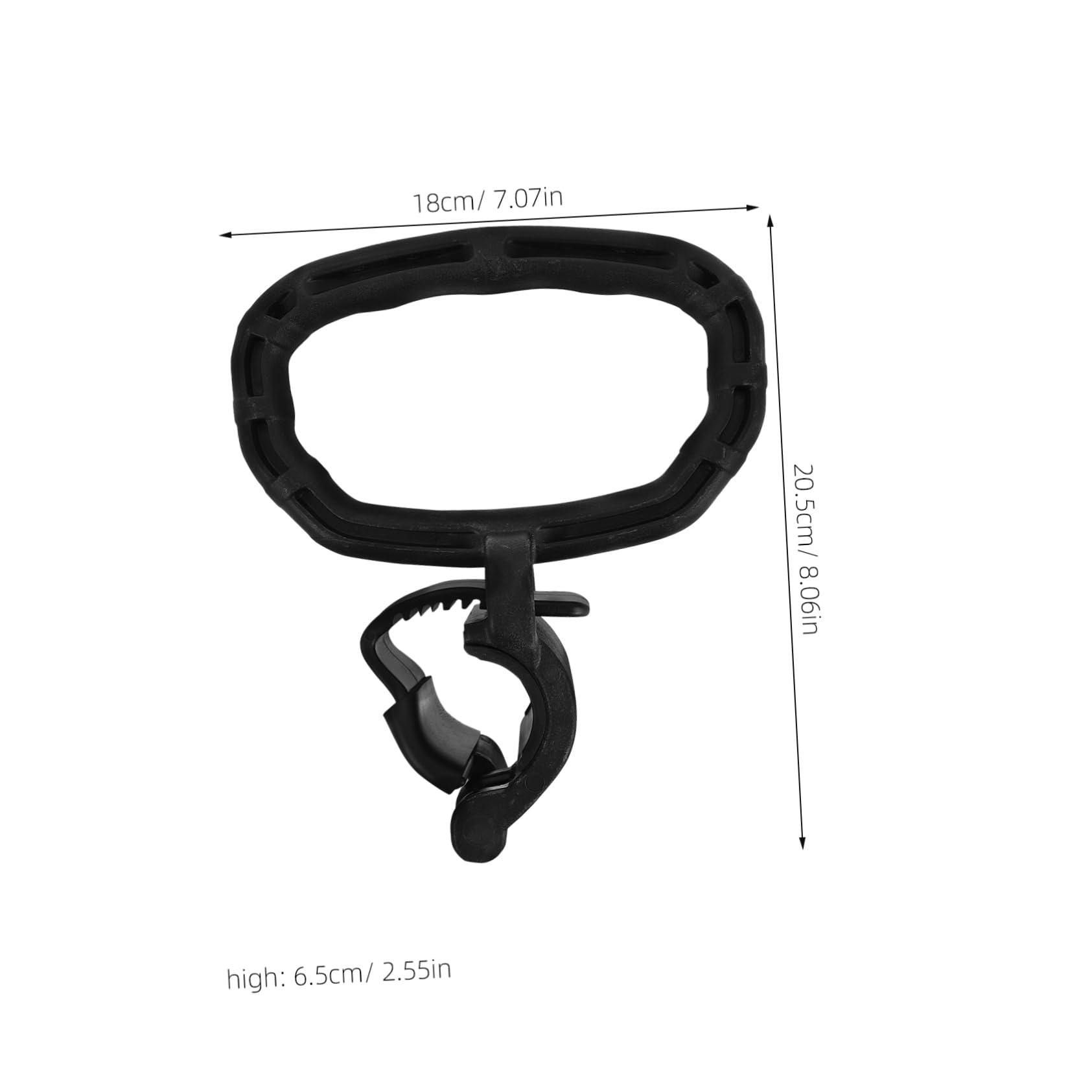 Toddmomy Dumbbell Kettlebell Grip Attachable Fitness Handle for Home Weight Lifting