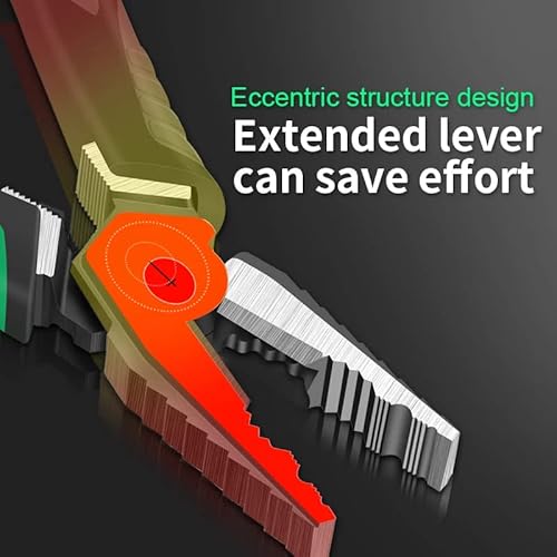 Laoa Combination Pliers Cr-V Diagonal Pliers Long Nose Wire Cutter Side Cutter Cable Shears Electrician Professional Multi Tools (La111656) #TOP4