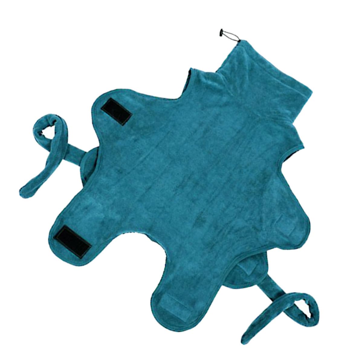 Hundebademantel im Herbst und Winter aus Nylon und Polyester Schnelltrocknender mit Verstellbarem Taillengürtel Hautfreundlich Warm für Hunde und Welpen