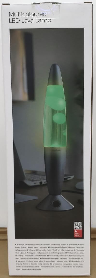 Wielokolorowa lampa lawowa LED w kształcie rakiety, solidne szkło, aluminium, lampka nocna Led z mechanizmem woskowym, stały strumień lawy, oświetlenie LED, 7 alternatywnych kolorów