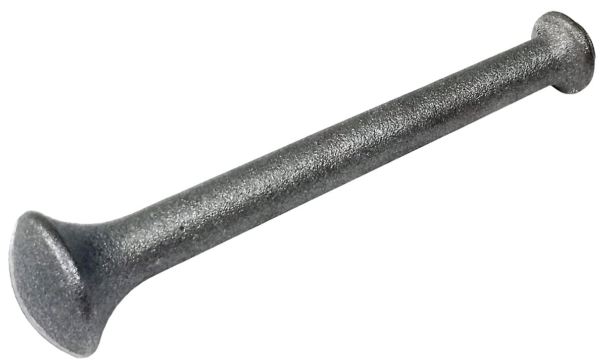 Rock Crusher Gusseisen-Mörser und Stößel, Steinerzzerkleinerer, Gewürzmühle, thailändischer Mörser und Stößel (großer Durchmesser 16,5 cm)