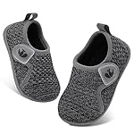 FEETCITY Baby Boys Girls First Walking Shoes Infant Sneakers Crib Shoes Breathable Lightweight Slip On Shoes