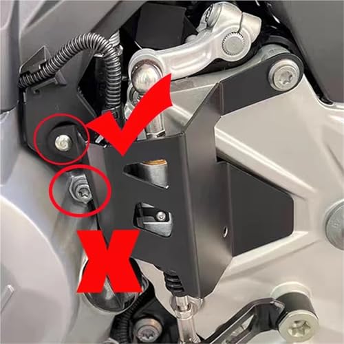Protector térmico de escape para BMW F750GS y F850GS con abrazadera duradera 3
