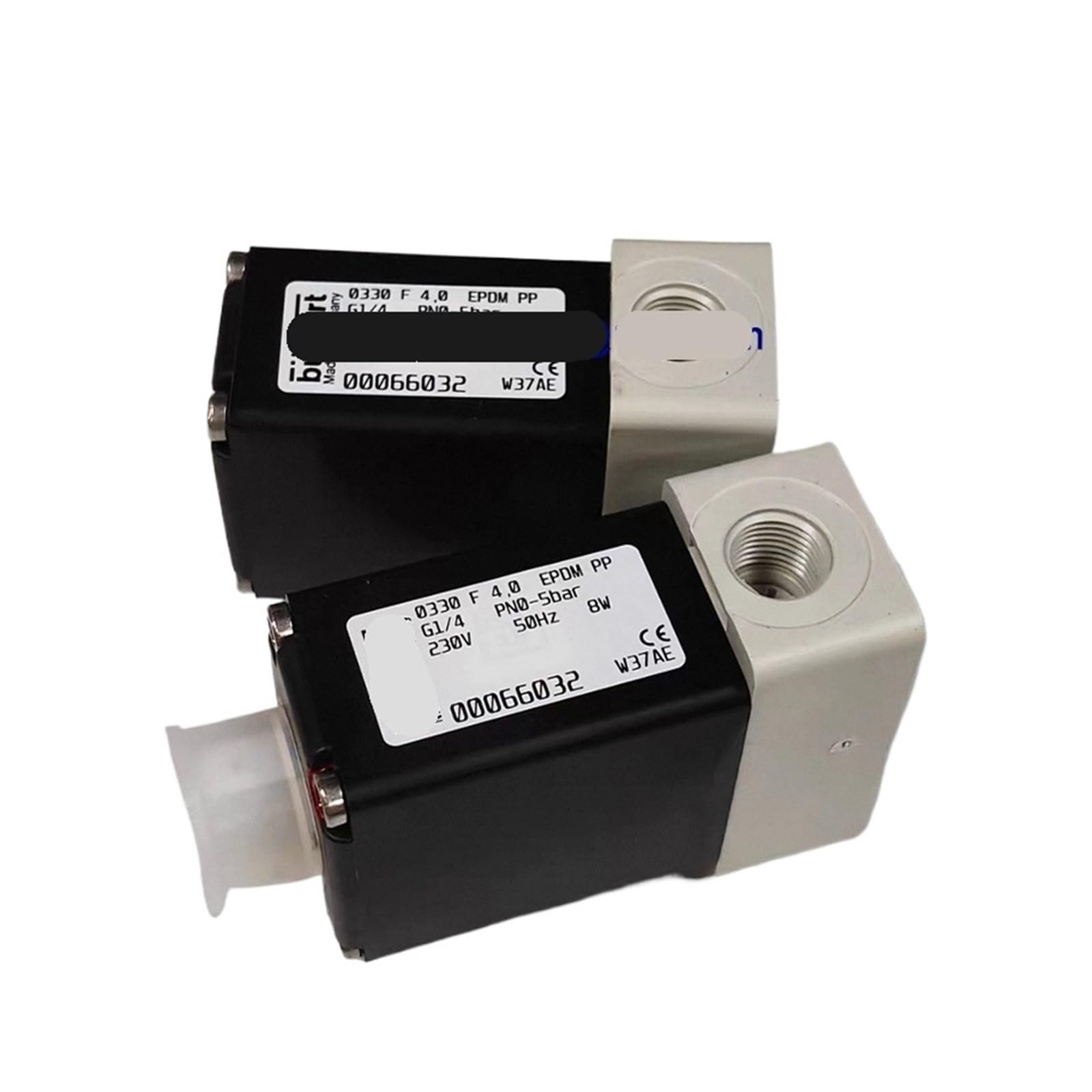Électrovanne 0330 F 4.0 G1/4 230V pour fluides agressifs