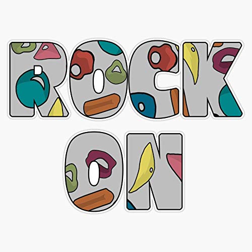 CNW Studio Rock On Climbing Vinyl Sticker Bumper Laptop Wall