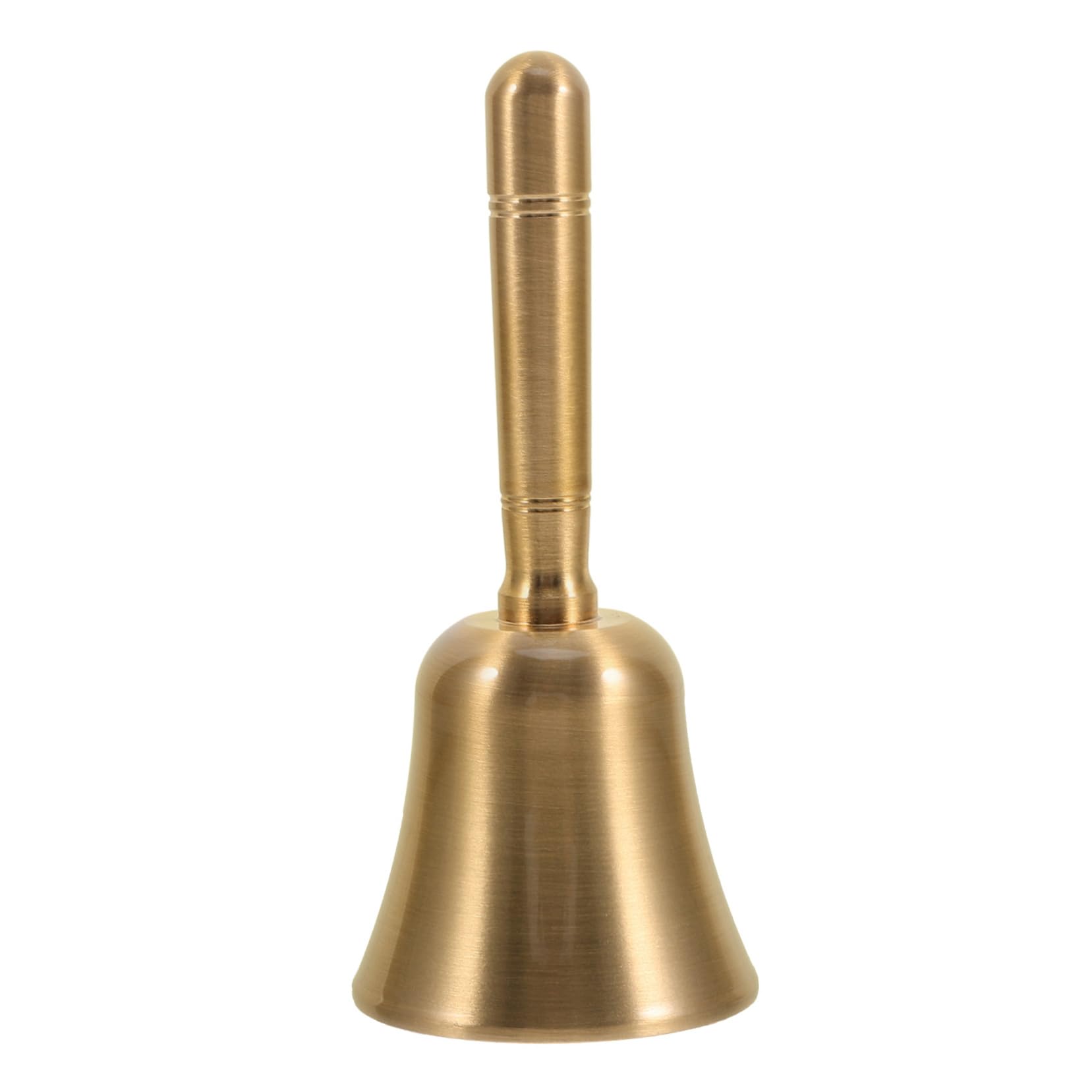 OFFSCH Christmas Handheld Bell Polished Finish Desk Bell for Service Hand Call Bell Loud Ringing Hand Bell for Classroom Reception Desks Parties and Holiday Events
