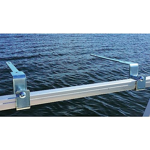 Cuisinart Grill Modified For Pontoon Boat With Arnall's Stainless Grill Bracket Set Black #TOP5