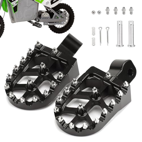XINGWU Dirt Bike Foot Pegs for MX650 CNC Aluminum...