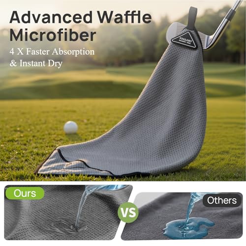 image for VIGLORY Magnetic Golf Towel for Bag 18