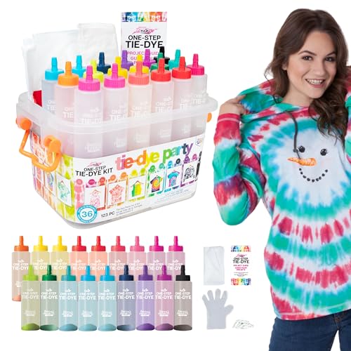 Tulip One-Step Tie-Dye Party Kit, Set of 123