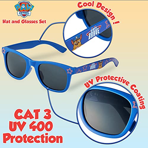 Paw Patrol Baseball Cap and Kids Sunglasses - Boys Sun Hat & UV400 Sunglasses for Kids Summer Set4