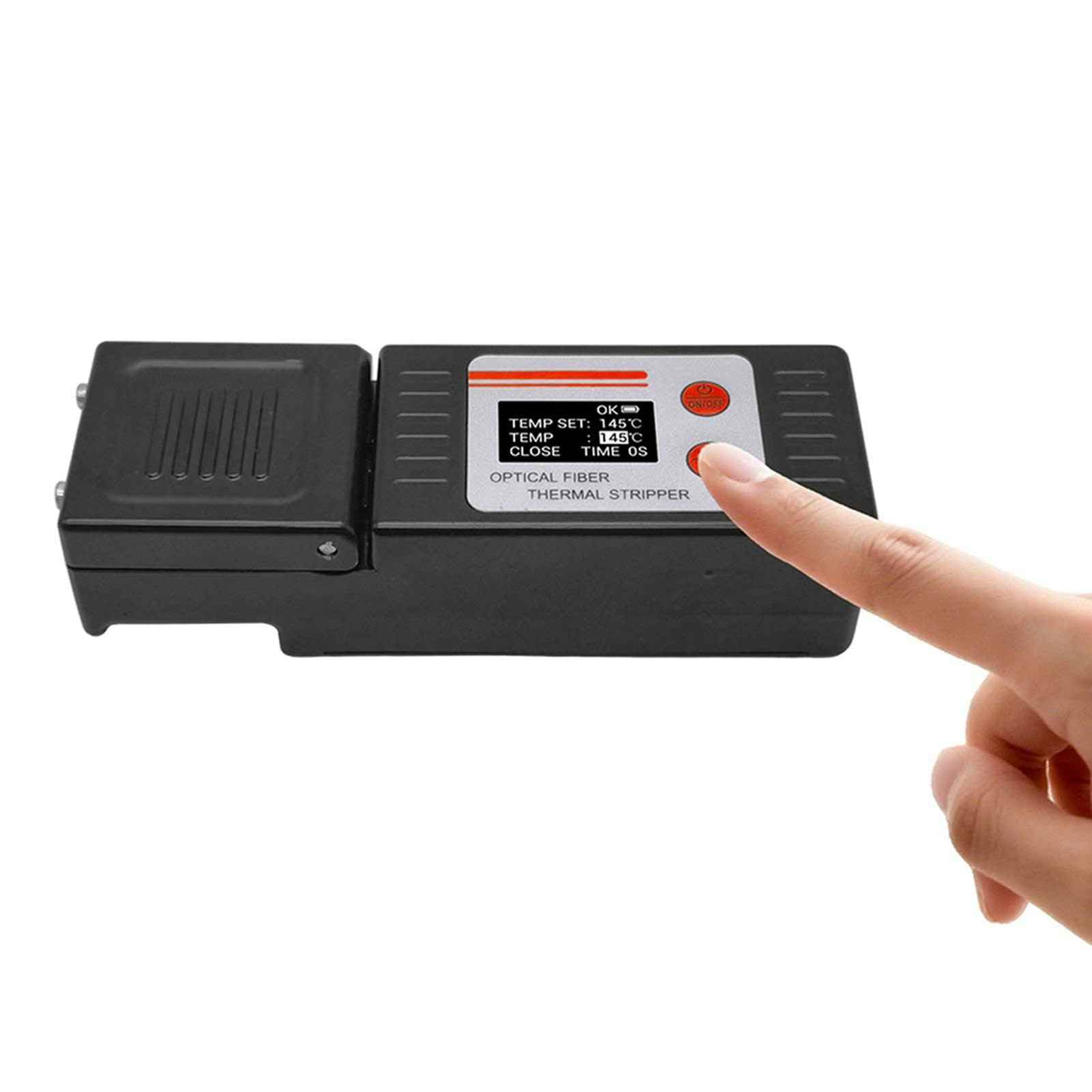 Duokon Dénudeur Thermique à Fibre Optique, Batterie 2200mAh, pour