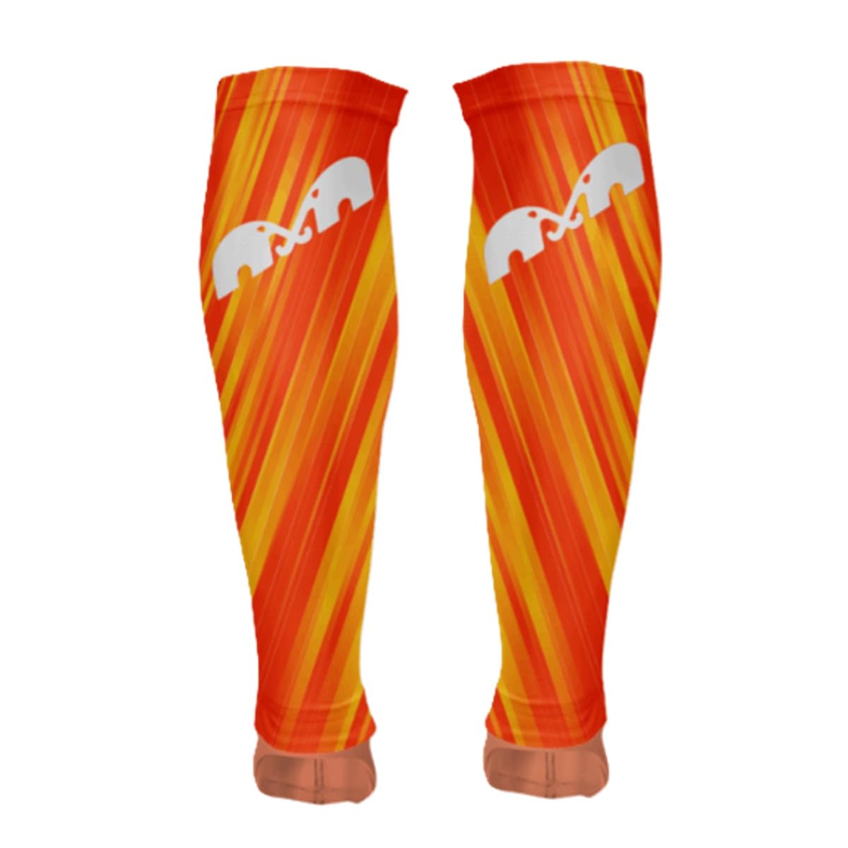 TK Hockey Shinliner With Out Stirrup - Senior - Orange Twist