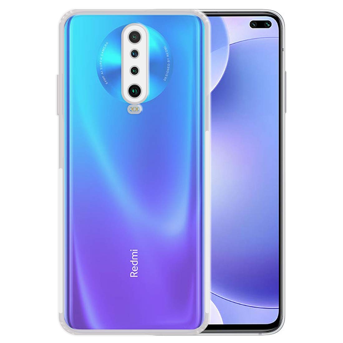 Amazon Brand - Solimo Anti Dust Plug Mobile Cover (Soft & Flexible Back case), for Poco X2 / Mi Redmi K30 (Transparent) (2654086) (B09F3NXYB7) Amazon Price History, Amazon Price Tracker