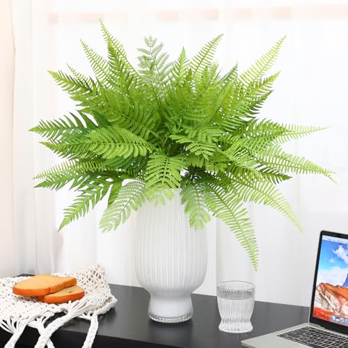 Veryhome Artificial Ferns for Outdoors 31" Large Fake Greenery Stems Boston Faux Plants UV Resistant Artificial Plant for Garden Planter Window Porch Home Indoor Outdoor Decor - Cosy Home Interiors Veryhome Artificial Ferns for Outdoors 31" Large Fake Greenery Stems Boston Faux Plants UV Resistant Artificial Plant for Garden Planter Window Porch Home Indoor Outdoor Decor - Image 7
