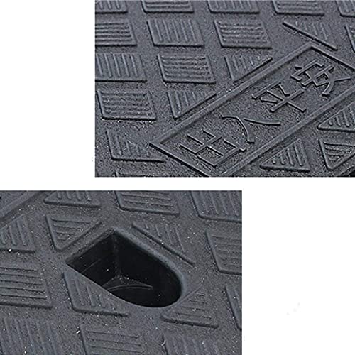 Rampa para umbral silla ruedas negra 48x17x5 cm miniatura 4