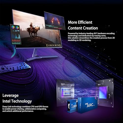 Image of Intel Arc B580 LE GPU 12GB GDDR6,DP 2.1 /HDMI 2.1-8K Creator & Gaming GPU