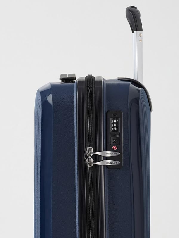 Image of Wildcraft Polypropylene Juno Luggage Bag /Trolley Bag /Suitcase for Mens & Womens | Unisex Luggage Bag with Wheels | Trolley Bag