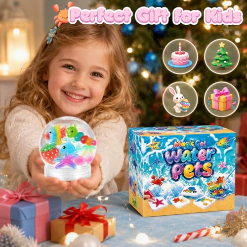 sdaymol Magic Water Elf Toy Kit - 40 Colors & 24 Molds Aqua Fairy Water Gel Kit - DIY Squishy Maker Set for Girls Boys Toys Birthday Gifts, STEM Sensory Arts and Crafts for Kids Ages 4-8 6-10 8-12 by sdaymol - Used condition - Image 7