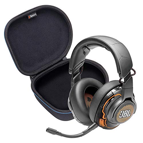 JBL Quantum ONE Over-Ear ANC Performance Gaming Headphone Bundle with gSport Deluxe Travel Case (Black)