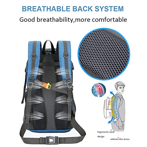 Mochila de montanhismo 50L à prova d'água bolsa de corrida ao ar livre bolsa de bicicleta bolsa de