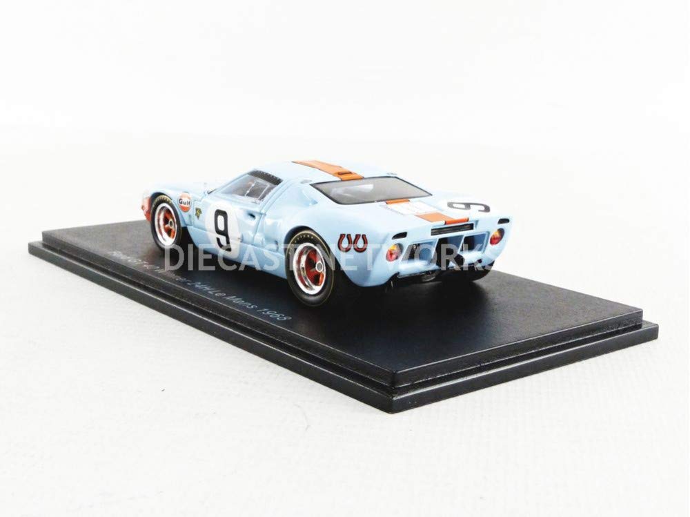 Amazon | 【Spark/スパーク】1/43 フォード GT40 No.9 1968 ルマン24