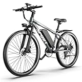Misodo Electric Bike for Adults, 1500W Peak Mountain Ebike with 28 MPH, 65 Miles Range, 48V 10Ah Removable Battery 26' Ebike for Commute