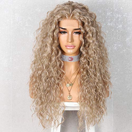 SAPPHIREWIGS Deep Curly Lace Front Wig
