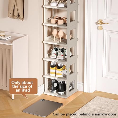 Rangement à chaussures plastique discret pour désencombrer les chambres - 5