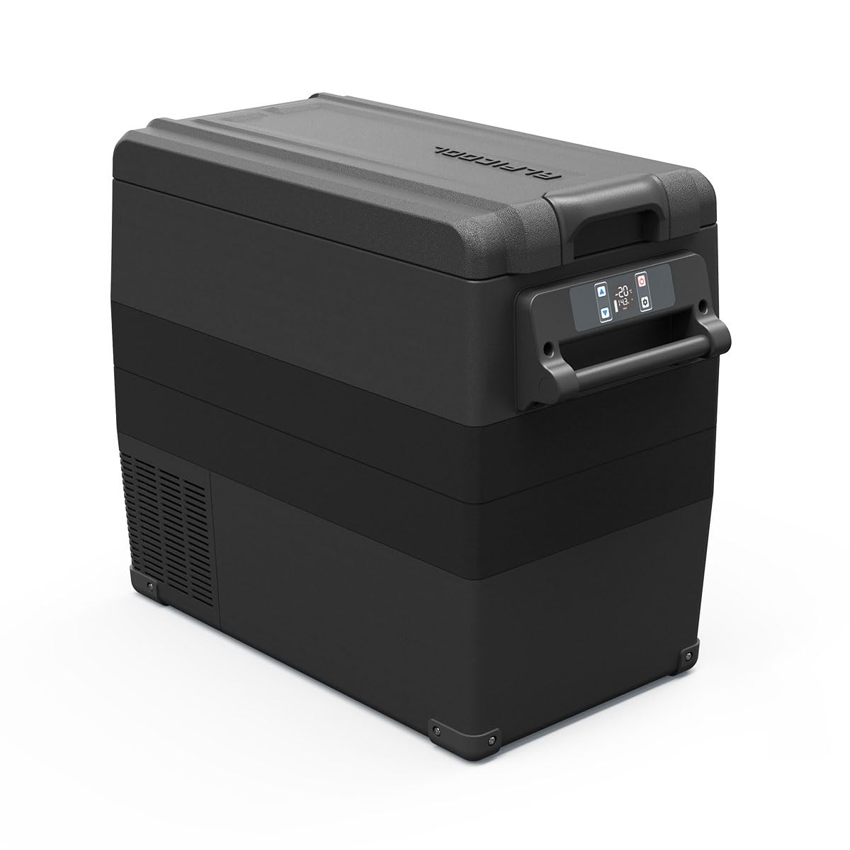 Alpicool NCF55 55L Frigoriferi Portatile Elettrico Frigorifero per Auto Congelatore 12V 24V DC/AC Mini Frigo per Viaggio, Picnic, Campeggio Uso Esterno, da -20℃ a 20℃(nero)