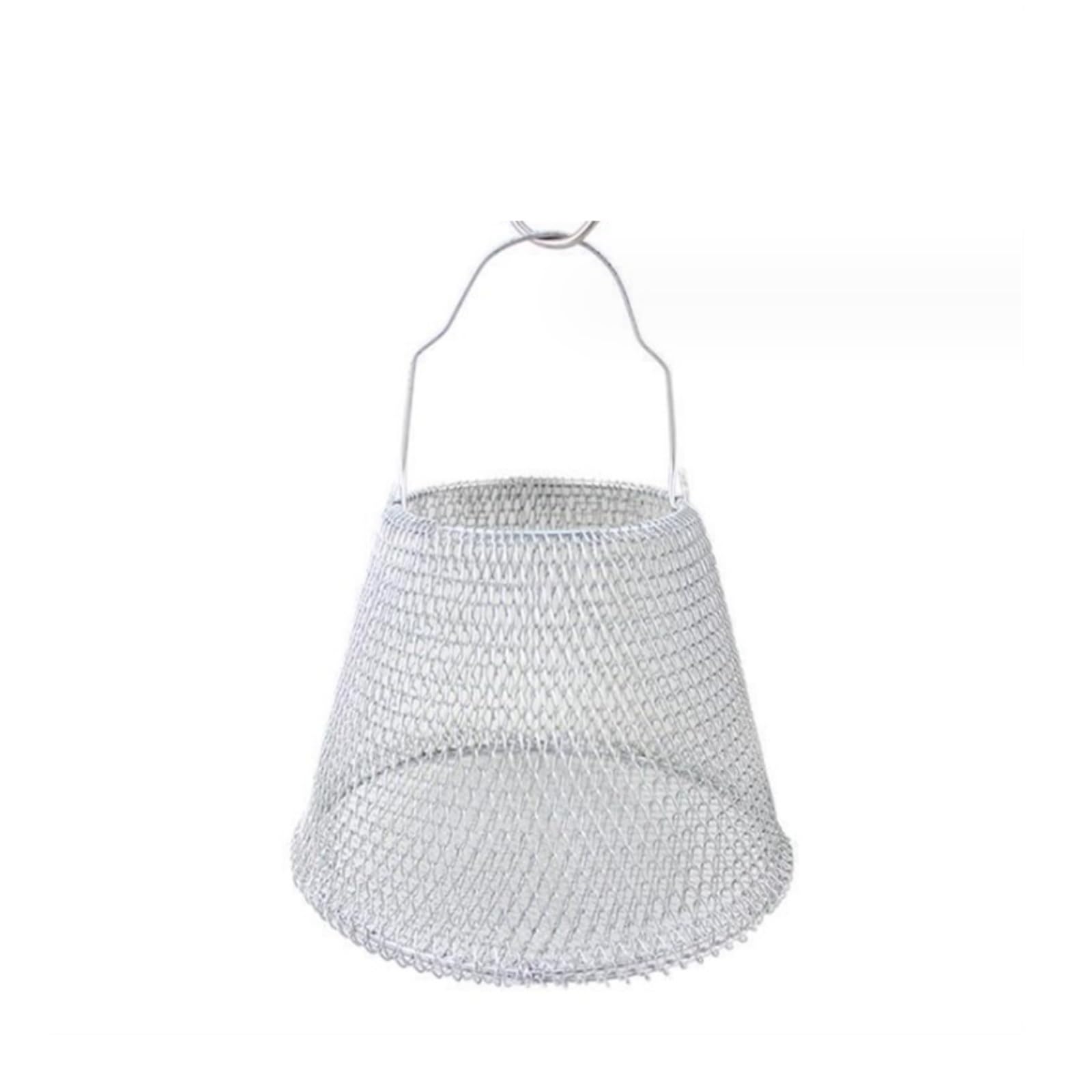 Cesta Recogedora Huevos Cesta Recogedora De Huevos, Plegable Para, Almacenamiento, Cestas Frutas Con Asa Decoración Cocina(Sliver)