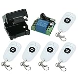 【Weit unter Verwendung des Umfangs】kann es an das elektronische Kontrollverriegelung, Wechselsprechanlagetürklingel, Garagentor, Licht, automatische Tür / Fenster, Haushaltsgeräte für Sicherheitssystem, etc. anschließen