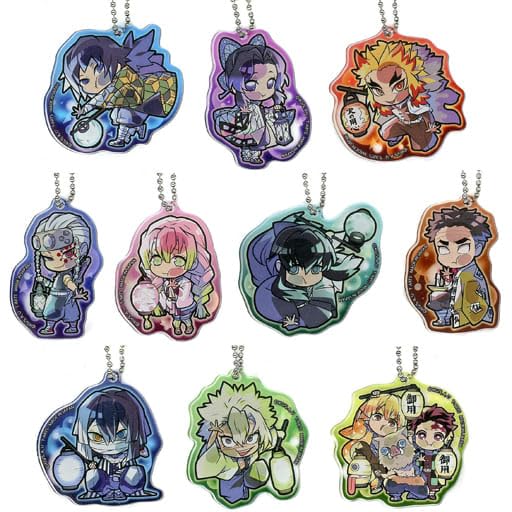鬼滅の刃 ぴた！でふぉめ 夜の見回り アクリルキーホルダー 全10種 Amazon.co.jp: タカラトミーアーツ ぴた!でふぉめ 鬼滅の刃 夜の見回り