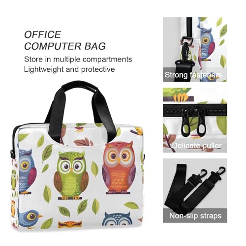Funda para laptop búho cartoon, 13-15.6 pulgadas miniatura 5