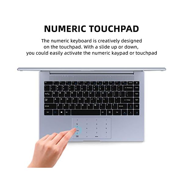 Winnovo N140 Laptop, 14 Inch Computer, Intel Celeron Processor, Windows 10 Home, 6GB RAM, 64GB ROM, HD IPS Display…