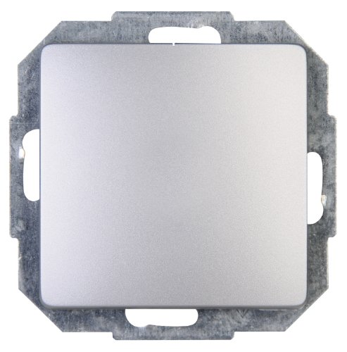 Kopp 650620081 Paris - Interruptor universal (encendido/apagado), color plateado