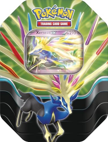 Pokémon - Trading Card Game: Tin-Box Azure Legends: Xerneas-ex (4 booster packs & 1 holographic promo card) - Image 2