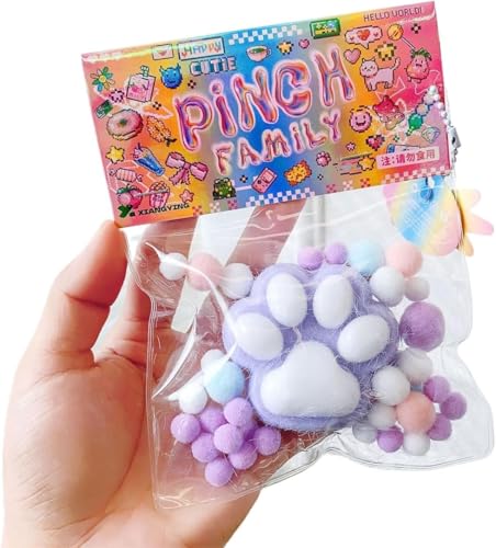 スクイーズおもちゃ 猫 肉球 可愛い 柔らかい スクイーズ 玩具 萌え 子どもおもちゃ ふわふわ 袋付き 防塵 持ち運びに便利 子供玩具 リアル 触感いい ストレス解消 暇つぶし 不安軽減 減圧グッズ 贈り物 お祭り 景品 癒しグッズ 猫グッズ プレゼント