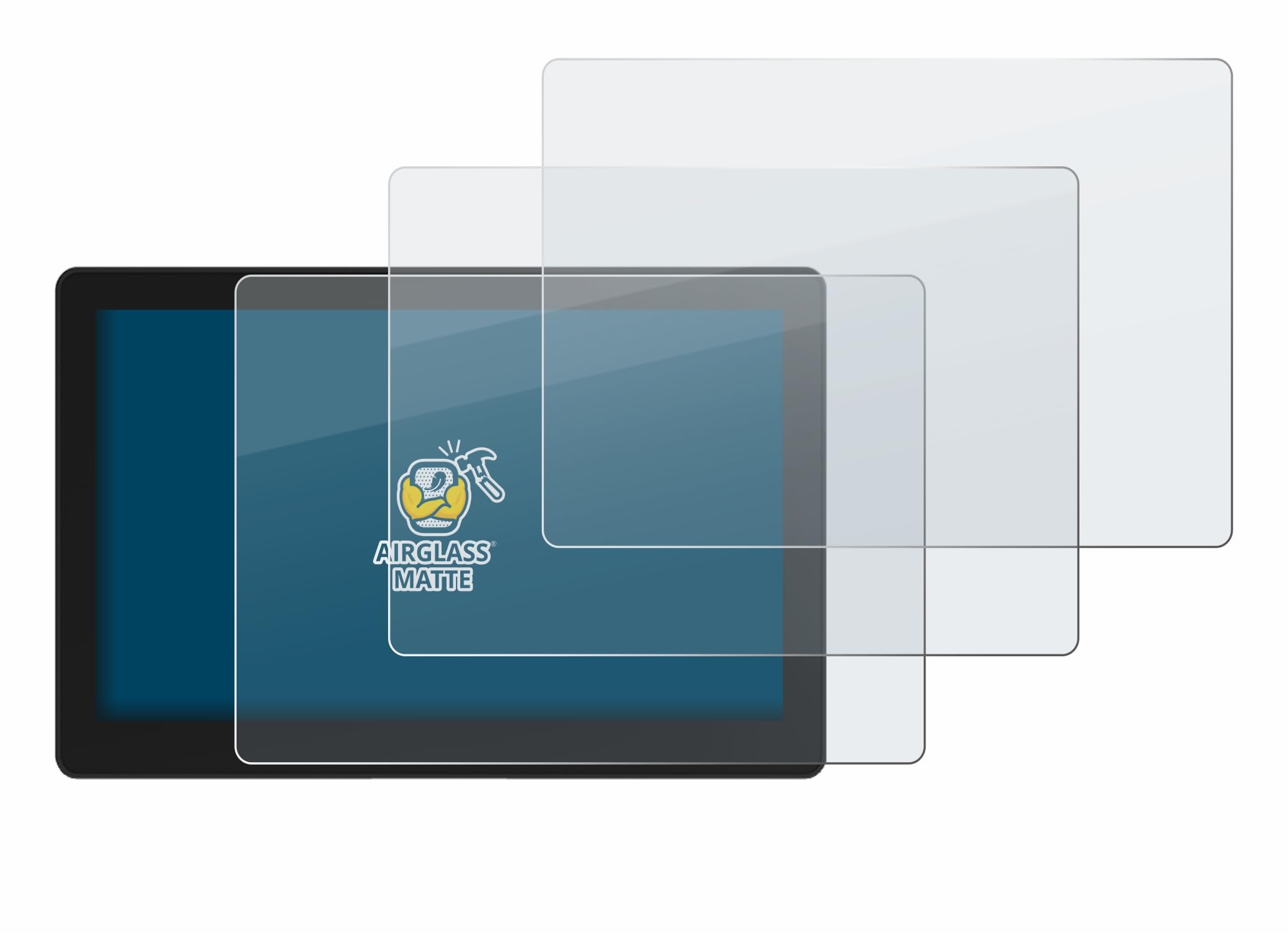 brotect Pellicola Vetro Opaca per VECTOR AGR HD408 Display Terminal (3 Pezzi) Protezione Schermo [Anti-Riflesso, Durezza 9H]