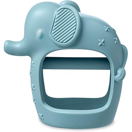 Mombella Elephant Teether: The Perfect First Teething Toy for Babies