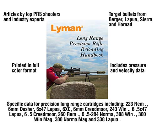 Lyman Long Range Precision Reloading Handbook, White, 8.50 (9816060) - Image 3