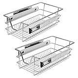 🌸【Multifunktional】Die Küchenschubladen können für Schränke verwendet werden. Die Außenabmessungen sind 30, 40, 50 und 60 cm breit und daher sehr kompatibel. Die ausziehbare Schublade ist der ideale Aufbewahrungsort, damit Sie den verfügbaren Platz optimal nutzen können. Sie eignet sich sehr gut für die Verwendung in Küche, Abstellraum, Bad und Waschküche, Schlafzimmerschrank oder Werkstattschrank.